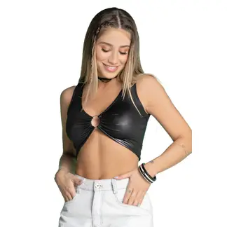 ATYPICAL - Blusa Mujer Negro 4558