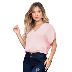 MARKETING PERSONAL - Blusa Mujer Rosa Mp 9675