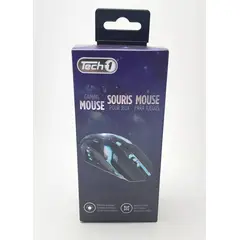GENERICO - Mouse Gaming Retroliluminado Tech 1 Óptico