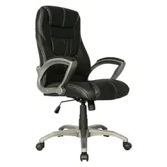 GENERICO - Silla Dayzok Oficina Gerencial Ergonomica Cuerina Brazo Fijo