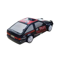 GENERICO - Carro Coche Rc Radio Control Remoto Drift 4wd NEGRO x 2 bat