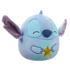 DISNEY - Peluche Stitch Sosteniendo Estrella Squishmallows