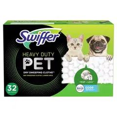 SWIFFER - Sweeper Pet Recambios De Tela De Barrido Seco