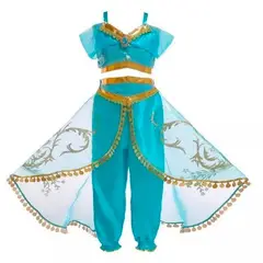 GENERICO - Disfraz Jazmin niña talla 6 disfraz princesa Jasmine
