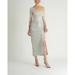 MIA AMORE - Falda monarca Plateado FALMONARSILVER