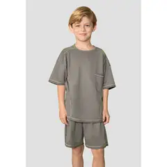 MARKETING PERSONAL - Conjunto Infantil Masculino Gris Mp 105724