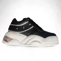 CALZADO CON ALTURA MONSERRATE - Tenis para Mujer MoreLiber by Monserrate ref Nacar Negro