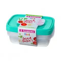 SANREMO - JUEGO L4P3 HERMET PLAST 18L.