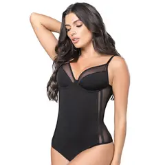 FORMAS INTIMAS - Body Mujer Negro Fi 2651