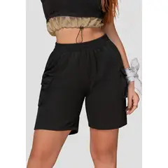 ATYPICAL - Bermuda Short Mujer Negro 104497