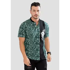 MARKETING PERSONAL - Polo Hombre Verde Mp 104554