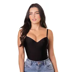 FORMAS INTIMAS - Corset Mujer Negro Fi 34864