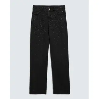 SEVEN SEVEN - Jean Para Mujer Marca Seven Color Negro En Algodón #2816