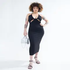 SEVEN SEVEN - Vestido Para Mujer Manga Sisa Color Negro Marca #28171209