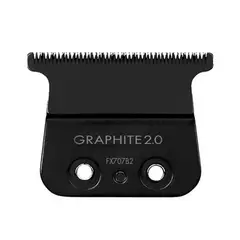 BABYLISS PRO - Cuchilla T Plana Grafito Dientes Largos 20 Patillera Fx787.