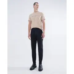 SEVEN SEVEN - Jogger Casual Para Hombre Negro
