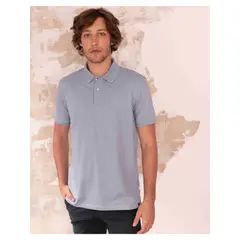 NO DRAMA - Camisa polo Negro MNHPPOLONEGR