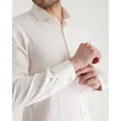VOIE - Camisa gabo Blanco CAMISAGABOWHIT