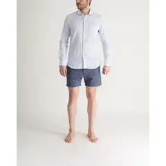 VOIE - Camisa gabo Azul CAMISAGABOEBLUE