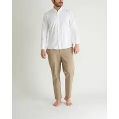 NO DRAMA - Camisa oxford Blanco CAMNHCOXFORDWHI