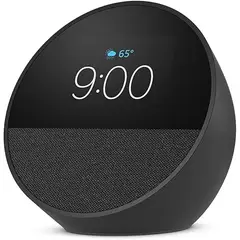 AMAZON - Echo Spot Bocina Despertador Inteligente 2024 Alexa Color Negro