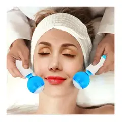 AFM - Ice Globes Masajeador Bola De Cristal X2 Pzas Cuidado Facial