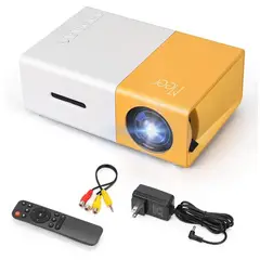 GENERICO - Mini proyector LED-USB Video Beam 600 Lumens Yg300