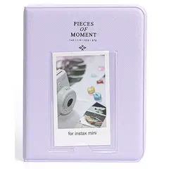 GENERICO - Album para fotos Instax Mini 64 Fotos - LILAC PURPLE