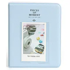 GENERICO - Album para fotos Instax Mini 64 Fotos - PASTEL BLUE