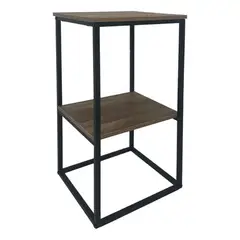 DIMATEX LEON - Mesa Auxiliar Dos Niveles Decorativa Moderna Refmerida