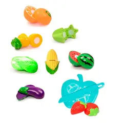 GENERICO - Frutas Vegetales Juguete Niños Didacticos Utencilios Cocina