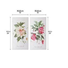 HOME ACCENTS - Set De 2 Cuadros De Arte Impresos En Lienzos Mikasa