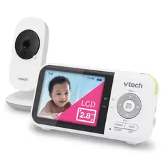 VTECH - Monitor De Video Pantalla Lcd 2,8 Vm819 Para Bebe