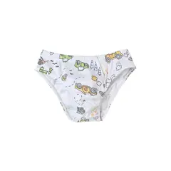 SANTANA - Pantaloncillo Niño Estampado Blanco