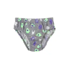 SANTANA - Pantaloncillo Niño Estampado Gris Medio