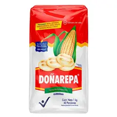 GENERAL - Harina Maíz Blanco Doñarepa x 1000g