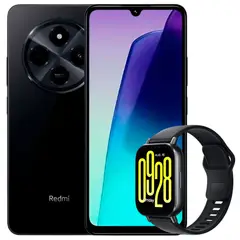 XIAOMI - Celular Redmi 14C 256GB /4GB Blk + Watch 5 Active Blk