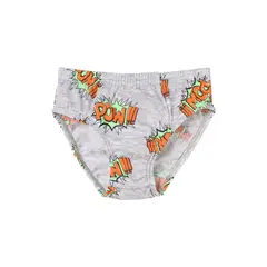 SANTANA - Pantaloncillo Niño Estampado Naranja