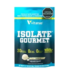 VITANAS - ISOLATE GOURMET 2lbs VAINILLA ORGANICA