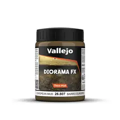 GENERICO - Diorama FX 200ml 26807 Barro Europeo Denso Acrilico Vallejo