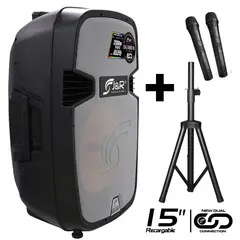 JYR TECHNOLOGY - Cabina Activa Recargable J5162 15″