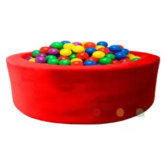 MUEBLES FANTASIA - Piscina Baby redonda Pelotas Multicolor Muebles Fantasía