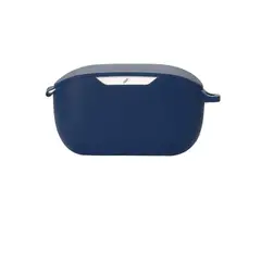 GENERICO - ESTUCHE PROTECTOR AZUL OSCURO EN SILICONA PARA AUDIFONOS WAVE BUDS