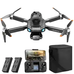 GENERICO - Drone Gps T3 Pro Doble Cámara 1080p Con Estuche 2 Baterías