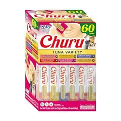 CATLIKE - Churu Atún Comida De Mar Variedad 60 Tubos