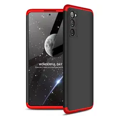 GENERICO - Funda Carcasa Estuche Protector Para Samsung S20FE Negro con Rojo