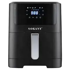 SOKANY - Freidora De Aire Inteligente 8 Litros Pantalla LED Táctil