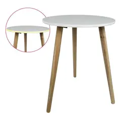 DIMATEX LEON - Mesa Auxiliar Redonda Con Luz Led Decorativa Refvalencia