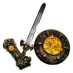 GENERICO - Set Gladiador X3 Gladiador Disfraz Guerrero Medieval