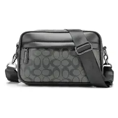 BOLSOS Y ACCESORIOS MB - Bolso Riñonera bandolera para hombre alta costura cuero